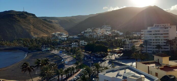 Vista de San Sebastián de La Gomera