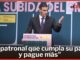 Sánchez se cansa de esperar al buen hacer de Garamendi: «La patronal que cumpla su parte y pague más»