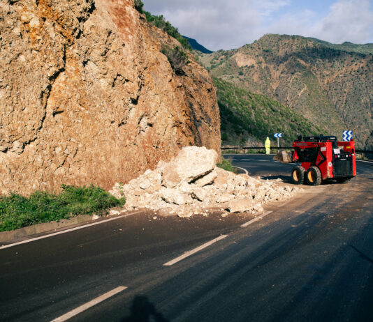 Una treintena de incidencias durante las últimas 24 horas por la borrasca Therese en La Gomera