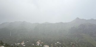 El Cabildo eleva el PEIN a fase de emergencia por las fuertes lluvias en Valle Gran Rey y Alajeró