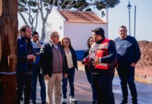 Gobierno de Canarias, Cabildo y Ayuntamiento evalúan el impacto de la borrasca Therese en Valle Gran Rey