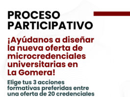 El Cabildo de La Gomera abre un proceso participativo para diseñar una nueva oferta de microcredenciales universitarias
