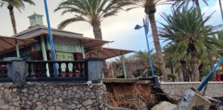 Desprendimientos y desperfectos en La Gomera durante la noche por la borrasca que afecta a Canarias
