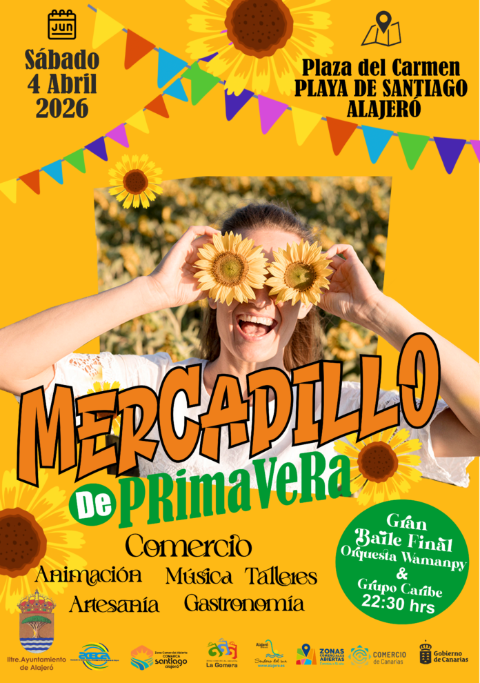 CARTEL MERCADILLO DE LA PRIMAVERA 2026