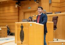 Fabián Chinea (ASG) defiende en el Senado un aumento de la cuota de atún rojo para la flota artesanal canaria