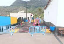Iniciativa por La Gomera en Vallehermoso denuncia el abandono del parque infantil de Alojera