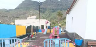 Iniciativa por La Gomera en Vallehermoso denuncia el abandono del parque infantil de Alojera