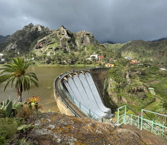 El Ayuntamiento de Vallehermoso regula el acceso a la Presa de La Encantadora ante la elevada afluencia de visitantes