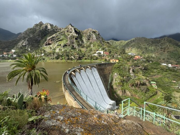 Presa de La Encandora en Vallehermoso 2026