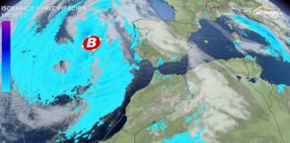 La borrasca Therese afectará a Canarias con importantes lluvias y fuertes rachas de viento