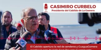 El Cabildo apertura la red de senderos y GuaguaGomera reactiva la ruta de Valle Gran Rey con el aeropuerto