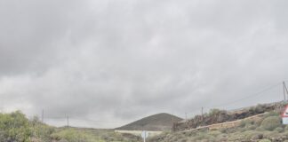 Tormentas y chubascos fuertes desde la madrugada de este martes en Canarias