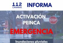 El Cabildo de La Gomera solicita la subida al nivel 2 de emergencia ante las afecciones por la borrasca Therese
