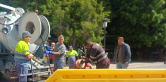 El Ayuntamiento de San Sebastián de La Gomera finaliza la reparación de la red de saneamiento en la Plaza de Las Américas