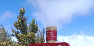 El Cabildo de La Gomera ejecuta trabajos de reposición de la señalética de la red insular de senderos