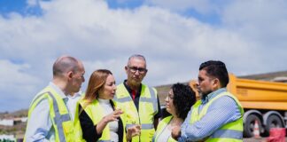 El Gobierno de Canarias inicia el asfaltado de La Roseta dentro de la actuación de mejora de la Paredes–Alajeró–Aeropuerto, en La Gomera