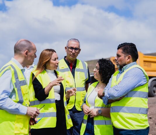 El Gobierno de Canarias inicia el asfaltado de La Roseta dentro de la actuación de mejora de la Paredes–Alajeró–Aeropuerto, en La Gomera