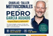 Valle Gran Rey acoge dos charlas-taller motivacionales de Pedro García Aguado dirigidas a jóvenes y familias