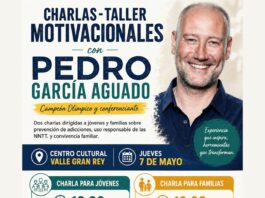 Valle Gran Rey acoge dos charlas-taller motivacionales de Pedro García Aguado dirigidas a jóvenes y familias