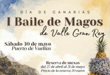 Valle Gran Rey celebrará su I Baile de Magos con motivo del Día de Canarias