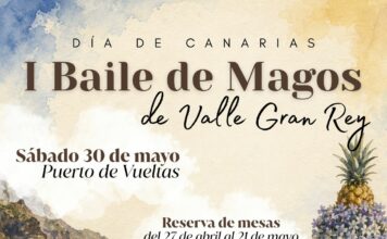 Valle Gran Rey celebrará su I Baile de Magos con motivo del Día de Canarias