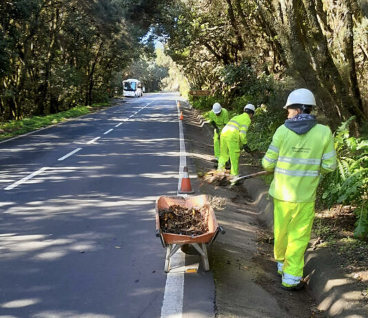 El Cabildo aprueba una inversión de 16 millones de euros para licitar el servicio de mantenimiento de carreteras hasta 2029