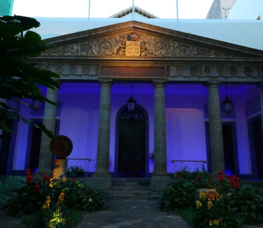 El Parlamento canario se ilumina por el autismo