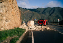 El Cabildo de La Gomera impulsa actuaciones de emergencia en las vías GM-1, GM-2 y GM-3 tras el paso de la borrasca Therese