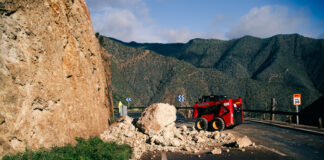 El Cabildo de La Gomera impulsa actuaciones de emergencia en las vías GM-1, GM-2 y GM-3 tras el paso de la borrasca Therese