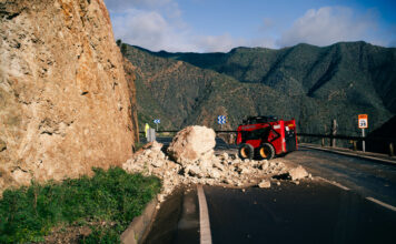 El Cabildo de La Gomera impulsa actuaciones de emergencia en las vías GM-1, GM-2 y GM-3 tras el paso de la borrasca Therese