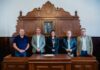 Administraciones y agricultores colaboran en el desarrollo de un proyecto piloto de riego eficiente en platanera en Hermigua