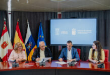 El Cabildo de La Gomera y la ESSSCAN firman un convenio para reforzar la formación de profesionales sanitarios, sociales y sociosanitarios