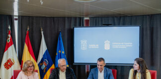 El Cabildo de La Gomera y la ESSSCAN firman un convenio para reforzar la formación de profesionales sanitarios, sociales y sociosanitarios