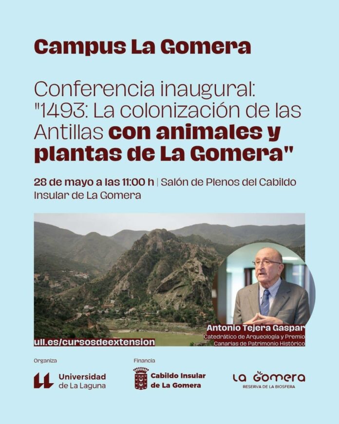 250526 BannerVerticalConferenciaInauguralLaGomera