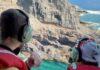 Un amplio operativo, por tierra, mar y aire, busca a un buceador desaparecido en la costa de La Gomera