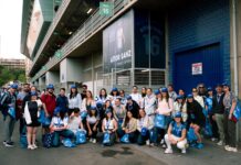 La Asociación Joven Tagoror de La Gomera disfruta del encuentro del Costa Adeje Tenerife Egatesa con el Barcelona