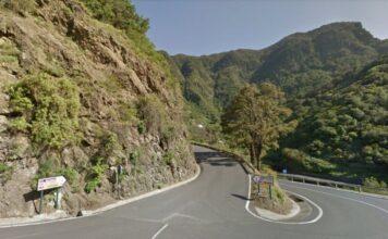 El Cabildo reabre al tráfico la carretera de El Rejo con medidas preventivas de seguridad