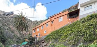 Avanzan las obras de emergencia para la mejora de la seguridad viaria en Vallehermoso