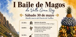 Valle Gran Rey presenta la programación del I Baile de Magos que se celebrará el próximo 30 de mayo