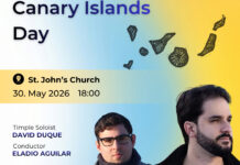 El Día de Canarias llega a Tallinn a través de la música y la cultura bajo la dirección del gomero Eladio Aguilar