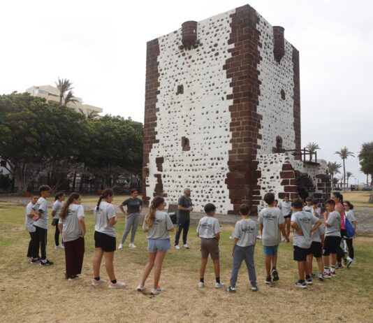 La III Semana Canaria de Juegos y Deportes Tradicionales acerca las modalidades vernáculas a un centenar de escolares de La Gomera