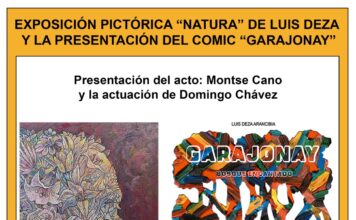 La Casa de la Cultura Pedro García Cabrera acoge la exposición “Natura” y la presentación del cómic “Garajonay”, de Luis Deza