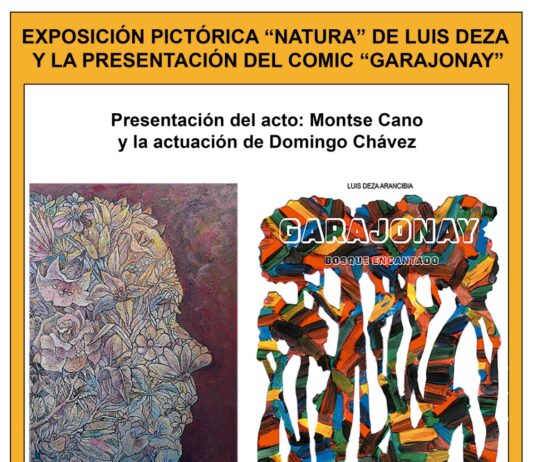 La Casa de la Cultura Pedro García Cabrera acoge la exposición “Natura” y la presentación del cómic “Garajonay”, de Luis Deza