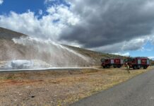 El Aeropuerto de La Gomera lleva a cabo un simulacro general de accidente aéreo