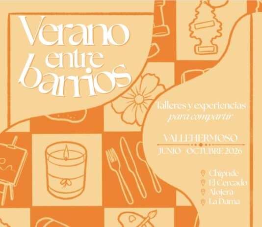 Verano entre Barrios acercará cultura, creatividad y tradición a diferentes núcleos de Vallehermoso