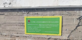 ASG Alajeró pide al Ayuntamiento que rectifique la omisión del Cabildo en el cartel de las obras del aparcamiento de El Cerco