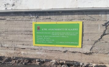 ASG Alajeró pide al Ayuntamiento que rectifique la omisión del Cabildo en el cartel de las obras del aparcamiento de El Cerco