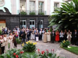 El Patio de Honor del Parlamento de Canarias se llena de música y emoción en el concierto institucional por el Día de Canarias