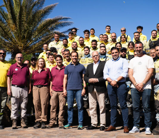 Transición Ecológica y el Cabildo de La Gomera celebran el Día Europeo de los Parques Nacionales con una visita institucional a Garajonay
