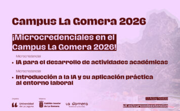 El Campus La Gomera inicia en julio la impartición de la oferta formativa de microcredenciales universitarias